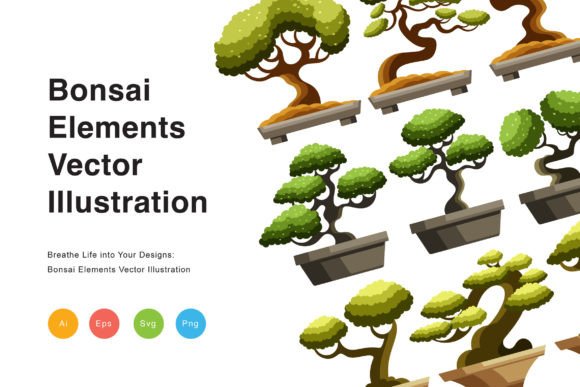 Bringing Tranquility to Your Design Canvas with Bonsai Elements