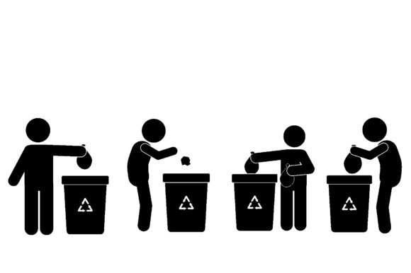 Person Throwing Trash: A Visual Tool for Environmental Impact