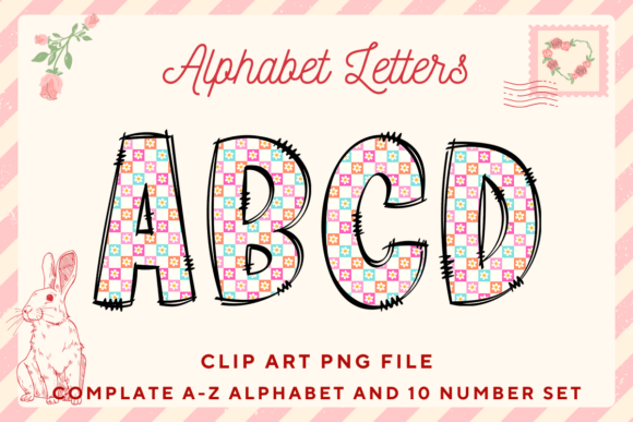 Retro Doodle Alphabet Vintage Letters24: A Font with Handmade Charm