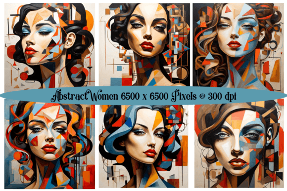 Using Cubist Kaleidoscope Portraits in Modern Design